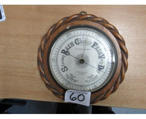  Sale Item:    BAROMETER   Vat Status:   No Vat   Buyers Premium:  This lot is subject to a Buyers Premium of 15% + Vat @ 20%