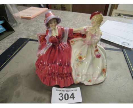  Sale Item:    ROYAL DOULTON FIGURE THE GOSSIPS (AF)  Vat Status:   No Vat   Buyers Premium:  This lot is subject to a Buyers