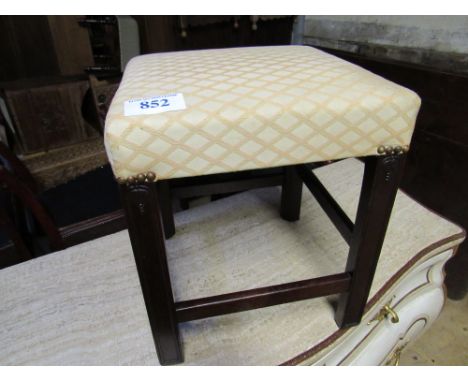  Sale Item:    STOOL   Vat Status:   No Vat   Buyers Premium:  This lot is subject to a Buyers Premium of 15% + Vat @ 20%   A
