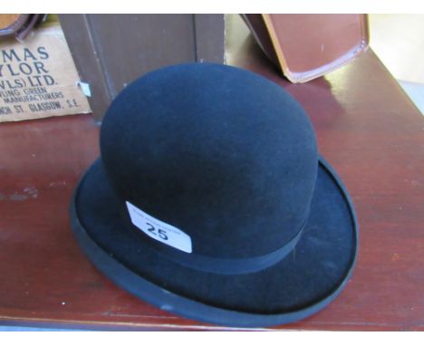  Sale Item:    HEPWORTHS LISBON BOWLER HAT   Vat Status:   No Vat   Buyers Premium:  This lot is subject to a Buyers Premium 