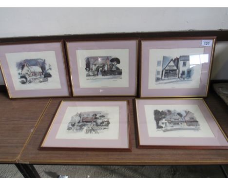  Sale Item:    5 PRINTS BY GRAHAM CLARKE   Vat Status:   No Vat   Buyers Premium:  This lot is subject to a Buyers Premium of