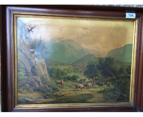  Sale Item:    PICTURE CATTLE SCENE   Vat Status:   No Vat   Buyers Premium:  This lot is subject to a Buyers Premium of 15% 