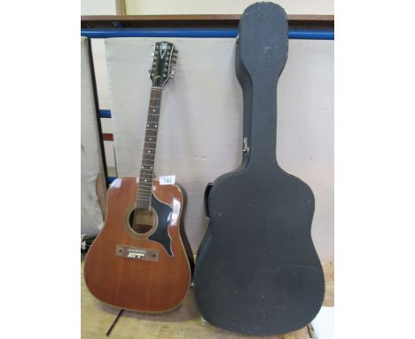  Sale Item:    EROS 12 STRING GUITAR & CASE (AF)  Vat Status:   No Vat   Buyers Premium:  This lot is subject to a Buyers Pre