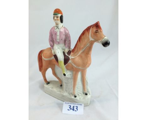  Sale Item:    STAFFORDSHIRE FIGURE   Vat Status:   No Vat   Buyers Premium:  This lot is subject to a Buyers Premium of 15% 