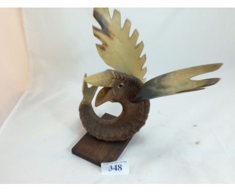  Sale Item:    HORN FIGURE   Vat Status:   No Vat   Buyers Premium:  This lot is subject to a Buyers Premium of 15% + Vat @ 2