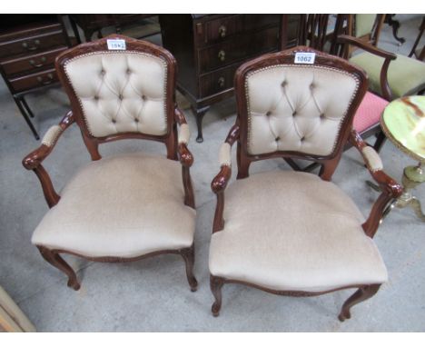  Sale Item:    PAIR BEDROOM CHAIRS   Vat Status:   No Vat   Buyers Premium:  This lot is subject to a Buyers Premium of 15% +
