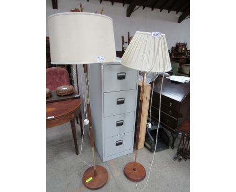  Sale Item:    2 STANDARD LAMPS (AF)   Vat Status:   No Vat   Buyers Premium:  This lot is subject to a Buyers Premium of 15%