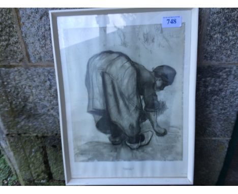  Sale Item:    PRINT WOMEN CLEANING   Vat Status:   No Vat   Buyers Premium:  This lot is subject to a Buyers Premium of 15% 