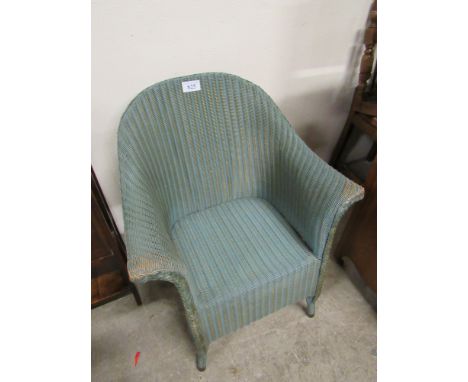  Sale Item:    LLOYD LOOM CHAIR   Vat Status:   No Vat   Buyers Premium:  This lot is subject to a Buyers Premium of 15% + Va