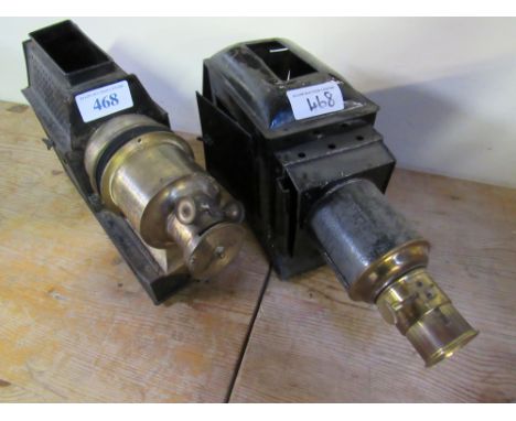  Sale Item:    2 MAGIC LANTERNS- 1 LIZARS (AF)   Vat Status:   No Vat   Buyers Premium:  This lot is subject to a Buyers Prem