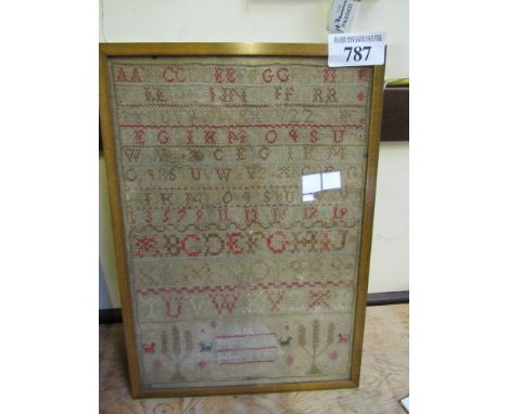  Sale Item:    SAMPLER A MCRITCHIE MAY 23RD   Vat Status:   No Vat   Buyers Premium:  This lot is subject to a Buyers Premium