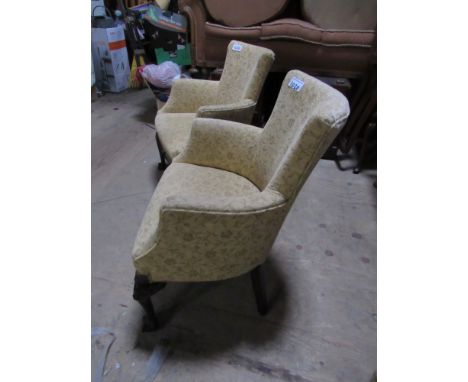  Sale Item:    PAIR TUB CHAIRS (AF)   Vat Status:   No Vat   Buyers Premium:  This lot is subject to a Buyers Premium of 15% 