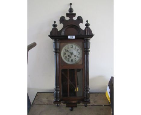  Sale Item:    VIENNA WALL CLOCK   Vat Status:   No Vat   Buyers Premium:  This lot is subject to a Buyers Premium of 15% + V