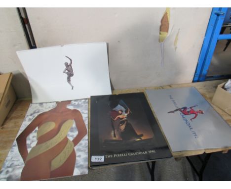  Sale Item:    4 PIRELLI CALENDARS 1988 1991 1992 & 1993  Vat Status:   No Vat   Buyers Premium:  This lot is subject to a Bu