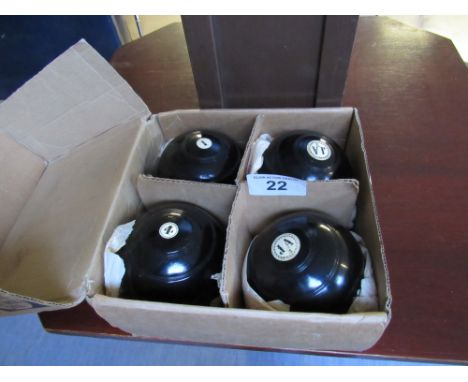  Sale Item:    BOX SET 4 BOWLS   Vat Status:   No Vat   Buyers Premium:  This lot is subject to a Buyers Premium of 15% + Vat