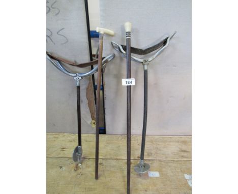  Sale Item:    4 WALKING STICKS (AF)   Vat Status:   No Vat   Buyers Premium:  This lot is subject to a Buyers Premium of 15%