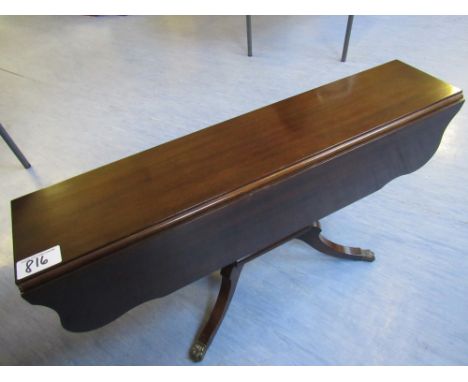  Sale Item:    CLAW FOOT D L TABLE   Vat Status:   No Vat   Buyers Premium:  This lot is subject to a Buyers Premium of 15% +