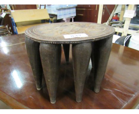  Sale Item:    ORIENTAL STOOL (AF)   Vat Status:   No Vat   Buyers Premium:  This lot is subject to a Buyers Premium of 15% +
