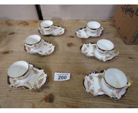  Sale Item:    6 PARAGON CHINA CUPS & SAUCERS   Vat Status:   No Vat   Buyers Premium:  This lot is subject to a Buyers Premi