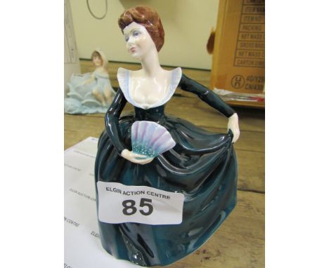  Sale Item:    COALPORT FIGURE CHRISTINE (AF)   Vat Status:   No Vat   Buyers Premium:  This lot is subject to a Buyers Premi