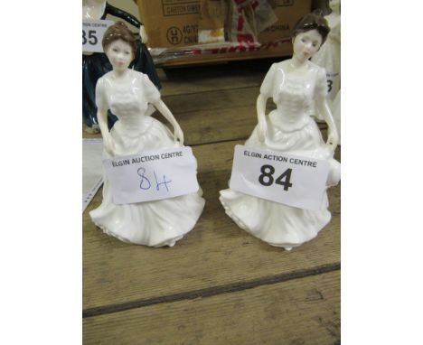  Sale Item:    2 DOULTON FIGURES- HARMONY   Vat Status:   No Vat   Buyers Premium:  This lot is subject to a Buyers Premium o