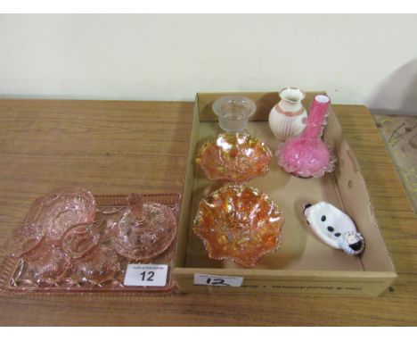  Sale Item:    GLASS DRESSING TABLE SET & BOX GLASSWARE & CHINA  Vat Status:   No Vat   Buyers Premium:  This lot is subject 