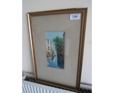 Sale Item:    W C PAINTING VENICE (FRAME AF)   Vat Status:   No Vat   Buyers Premium:  This lot is subject to a Buyers Premi