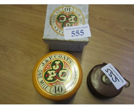  Sale Item:    TAPE MEASURE & REEL THREAD   Vat Status:   No Vat   Buyers Premium:  This lot is subject to a Buyers Premium o