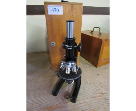  Sale Item:    MICROSCOPE MEIJI 175260   Vat Status:   No Vat   Buyers Premium:  This lot is subject to a Buyers Premium of 1