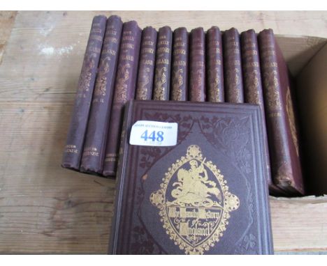  Sale Item:    12 VOLUMES THE FAMILY HISTORY OF ENGLAND  Vat Status:   No Vat   Buyers Premium:  This lot is subject to a Buy