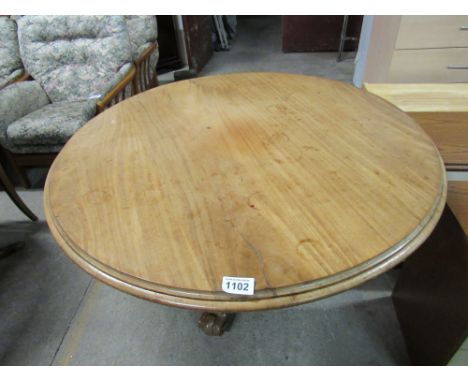  Sale Item:    MAHOGANY TIP UP DINING TABLE(AF)   Vat Status:   No Vat   Buyers Premium:  This lot is subject to a Buyers Pre