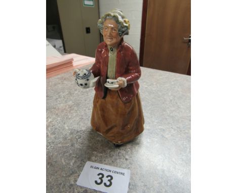  Sale Item:    ROYAL DOULTON FIGURE TEATIME HN2255  Vat Status:   No Vat   Buyers Premium:  This lot is subject to a Buyers P