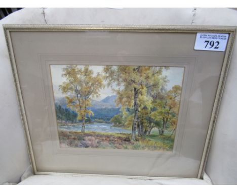  Sale Item:    PICTURE RIVER DEE BY OTTEWELL 1919  Vat Status:   No Vat   Buyers Premium:  This lot is subject to a Buyers Pr