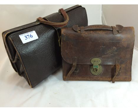  Sale Item:    2 LEATHER BRIEFCASES (AF)   Vat Status:   No Vat   Buyers Premium:  This lot is subject to a Buyers Premium of