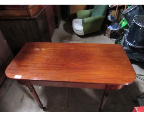  Sale Item:    MAHOGANY SIDE TABLE   Vat Status:   No Vat   Buyers Premium:  This lot is subject to a Buyers Premium of 15% +
