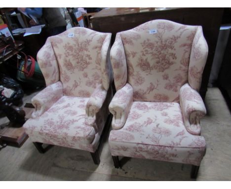  Sale Item:    2 LUG BACK CHAIRS   Vat Status:   No Vat   Buyers Premium:  This lot is subject to a Buyers Premium of 15% + V