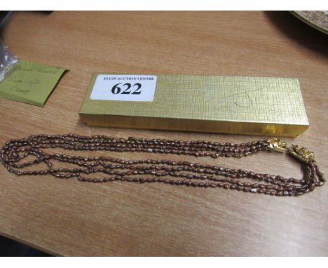  Sale Item:    SEED PEARLS C/W SILVER GILT DROP   Vat Status:   No Vat   Buyers Premium:  This lot is subject to a Buyers Pre