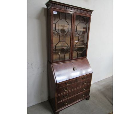  Sale Item:    REPRO BUREAU BOOKCASE (AF)   Vat Status:   No Vat   Buyers Premium:  This lot is subject to a Buyers Premium o