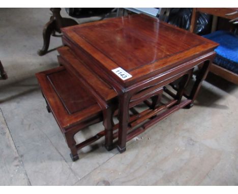  Sale Item:    ORIENTAL NEST TABLES (AF)   Vat Status:   No Vat   Buyers Premium:  This lot is subject to a Buyers Premium of