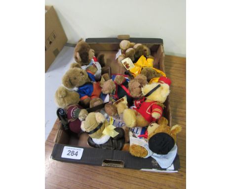  Sale Item:    9 TEDDY BEARS WITH CERTIFICATES   Vat Status:   No Vat   Buyers Premium:  This lot is subject to a Buyers Prem