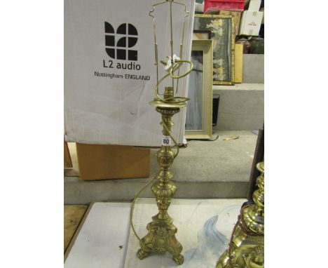  Sale Item:    BRASS LAMP   Vat Status:   No Vat   Buyers Premium:  This lot is subject to a Buyers Premium of 15% + Vat @ 20