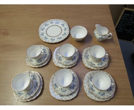  Sale Item:    21 PCE COLCLOUGH TEA SET   Vat Status:   No Vat   Buyers Premium:  This lot is subject to a Buyers Premium of 