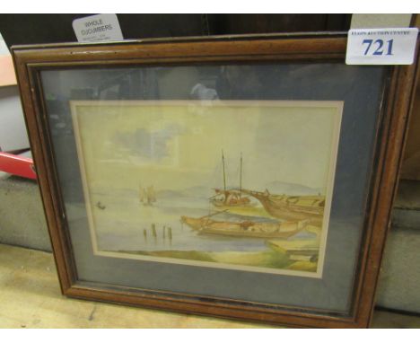  Sale Item:    PICTURE BOATS ON SHORE   Vat Status:   No Vat   Buyers Premium:  This lot is subject to a Buyers Premium of 15