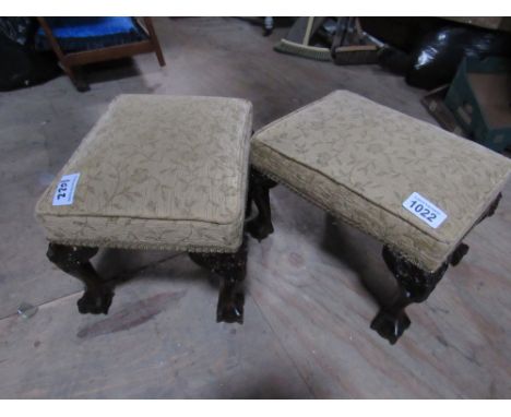  Sale Item:    2 FOOT STOOLS   Vat Status:   No Vat   Buyers Premium:  This lot is subject to a Buyers Premium of 15% + Vat @
