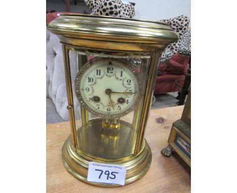  Sale Item:    BRASS CLOCK   Vat Status:   No Vat   Buyers Premium:  This lot is subject to a Buyers Premium of 15% + Vat @ 2