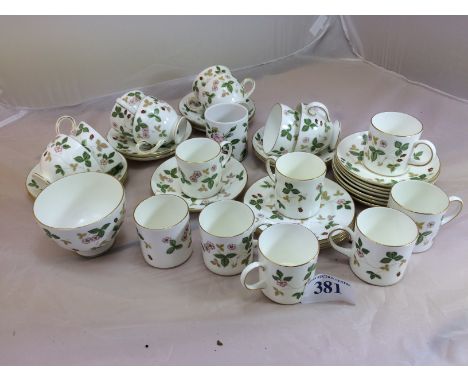  Sale Item:    37 PCE WEDGEWOOD TEA / COFFEE SET  Vat Status:   No Vat   Buyers Premium:  This lot is subject to a Buyers Pre