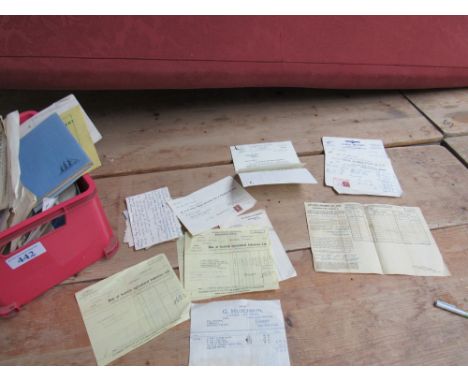  Sale Item:    BOX VINTAGE LOCAL EPHEMERA BANFF TURRIFF ETC (AF)  Vat Status:   No Vat   Buyers Premium:  This lot is subject