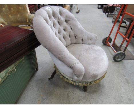 Sale Item:    TUB CHAIR (AF)   Vat Status:   No Vat   Buyers Premium:  This lot is subject to a Buyers Premium of 15% + Vat 