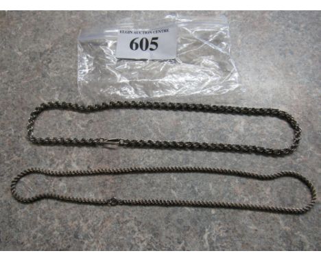  Sale Item:    2 CHAINS   Vat Status:   No Vat   Buyers Premium:  This lot is subject to a Buyers Premium of 15% + Vat @ 20% 