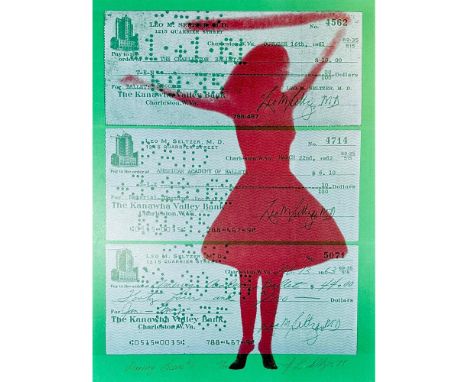 Lithograph titled Dance Lesson #6 Signed lower right numbered 220/300 Year 1978 Sight size 22.5" x 30"